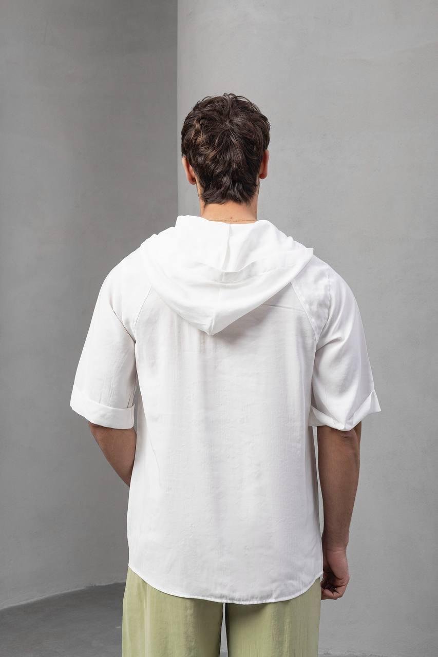 Baskılı Oversize Gömlek