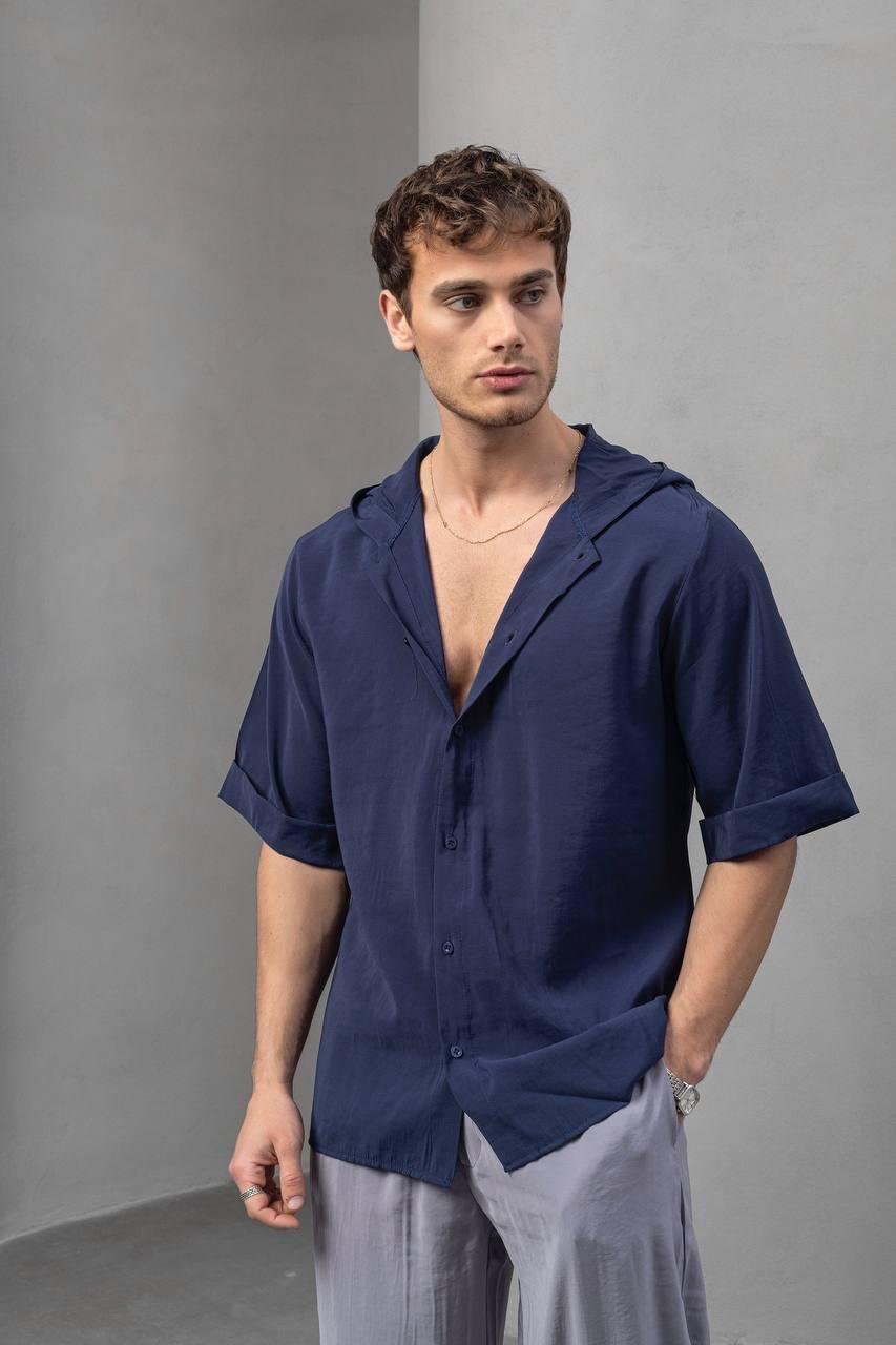 Baskılı Oversize Gömlek