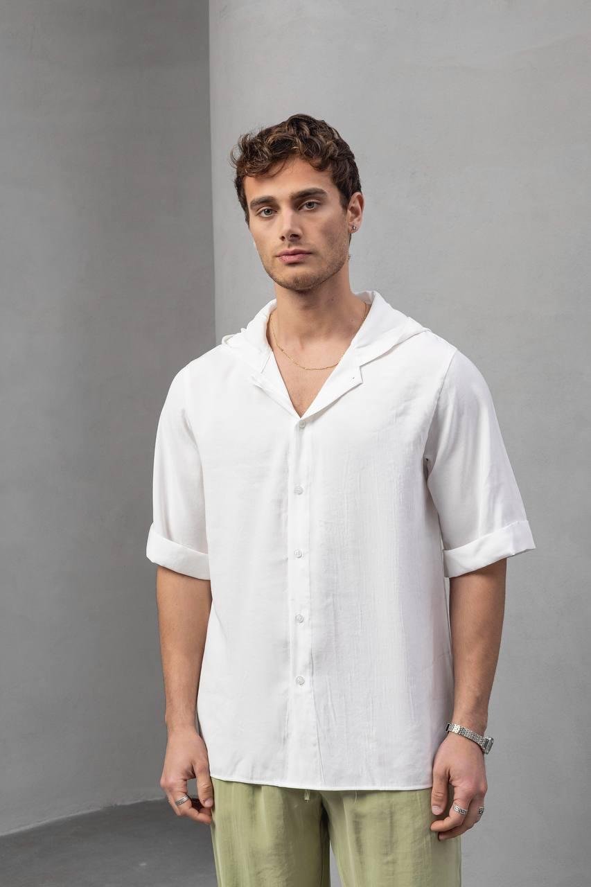 Baskılı Oversize Gömlek