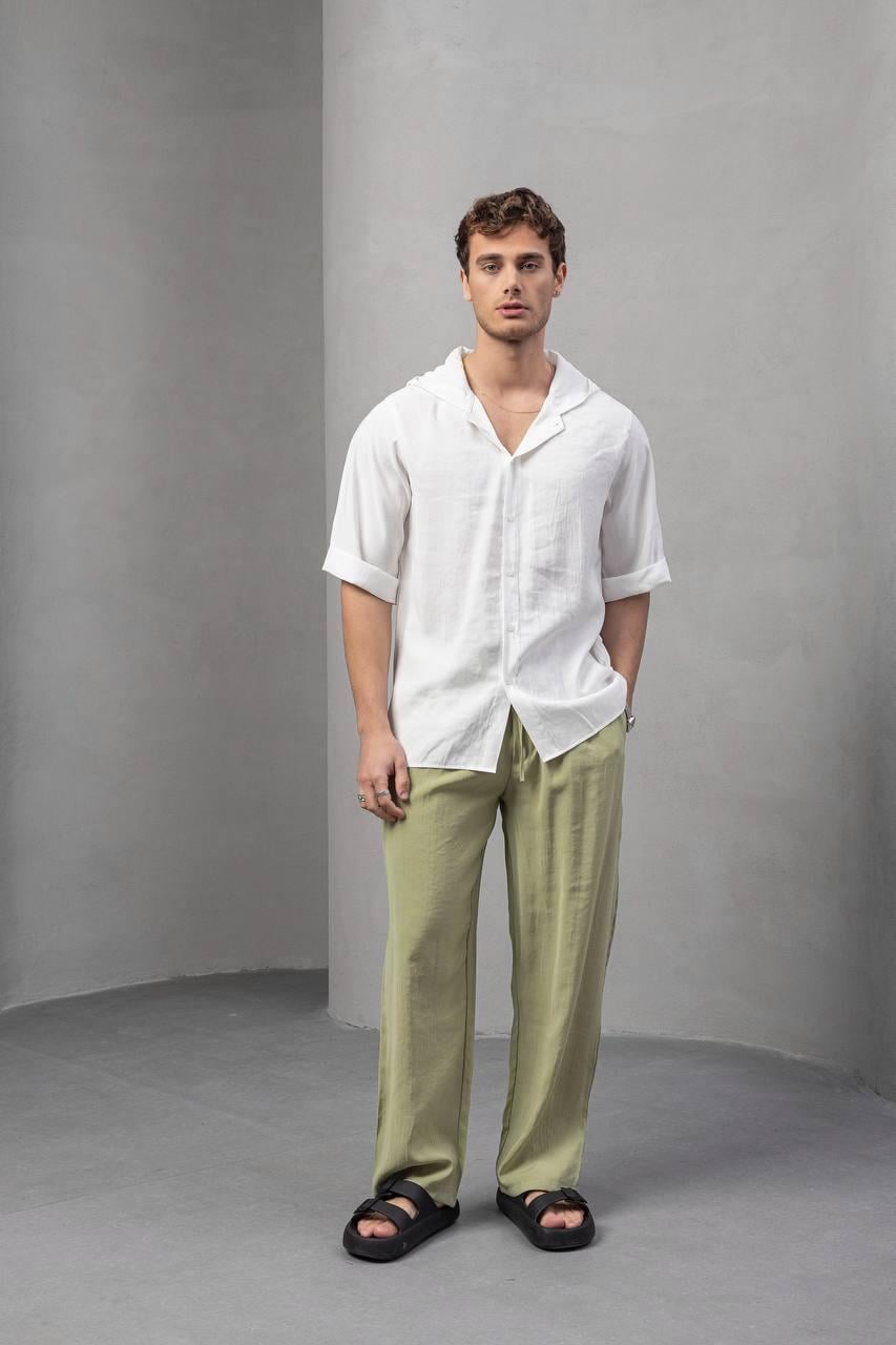 Baskılı Oversize Gömlek