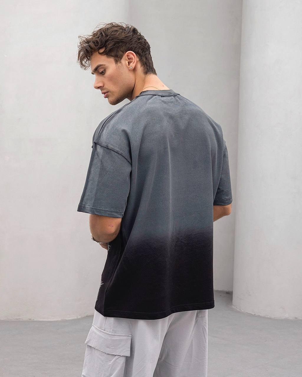 Baskılı Oversize Tişört