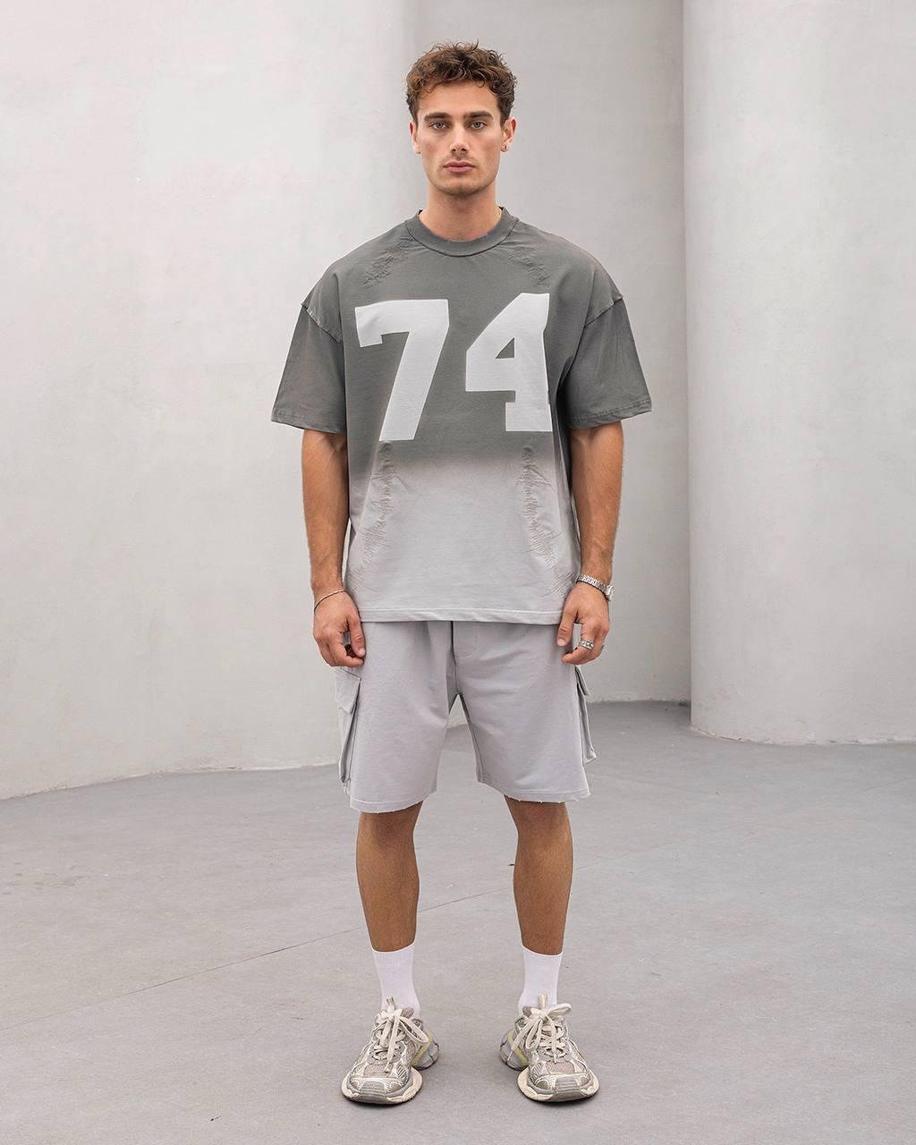 Baskılı Oversize Tişört