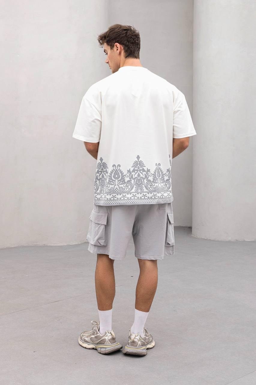 Baskılı Oversize Tişört
