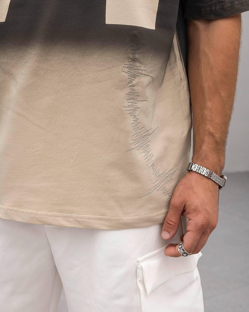 Baskılı Oversize Tişört