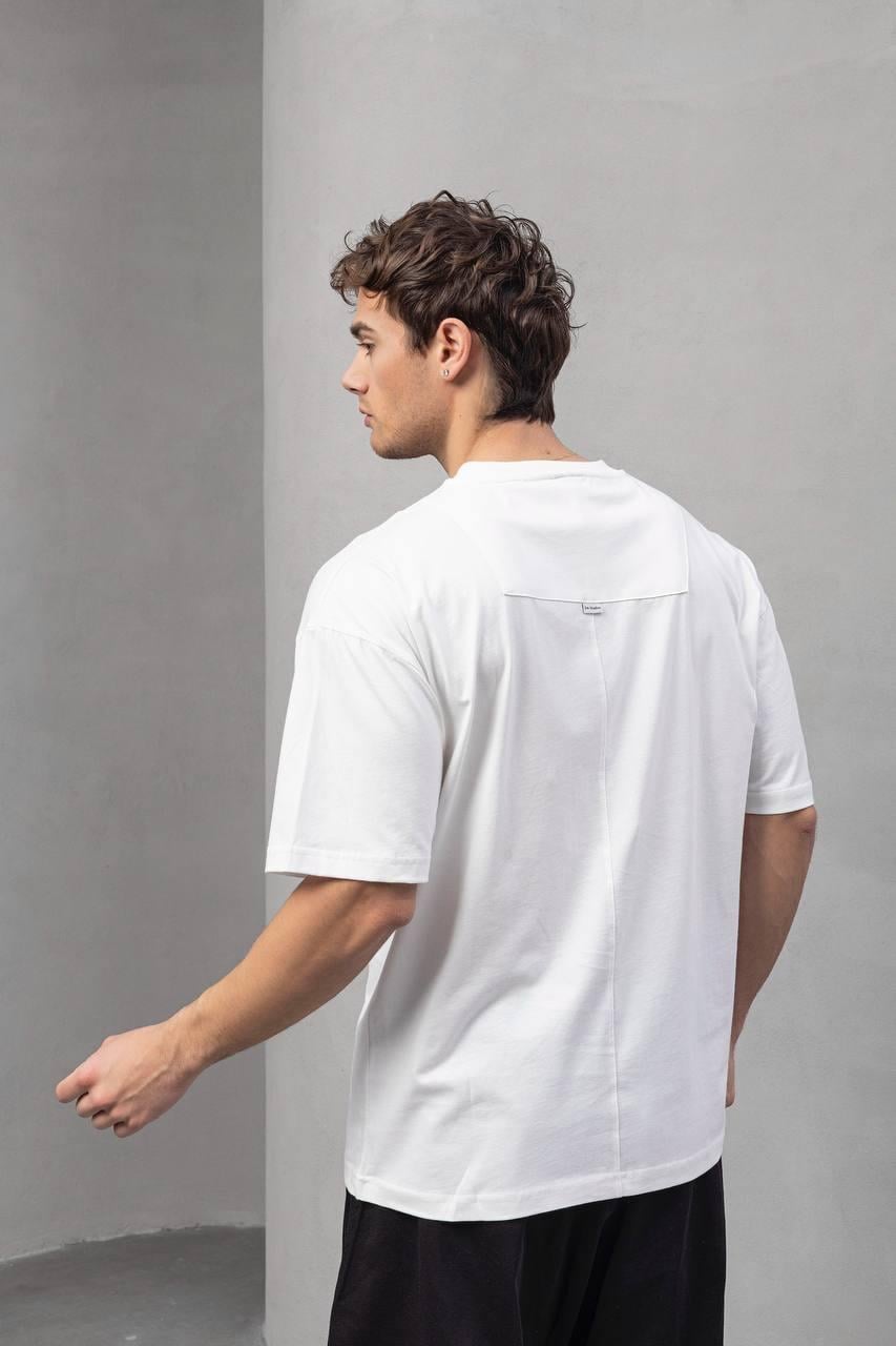 Beyaz Oversize Tişört