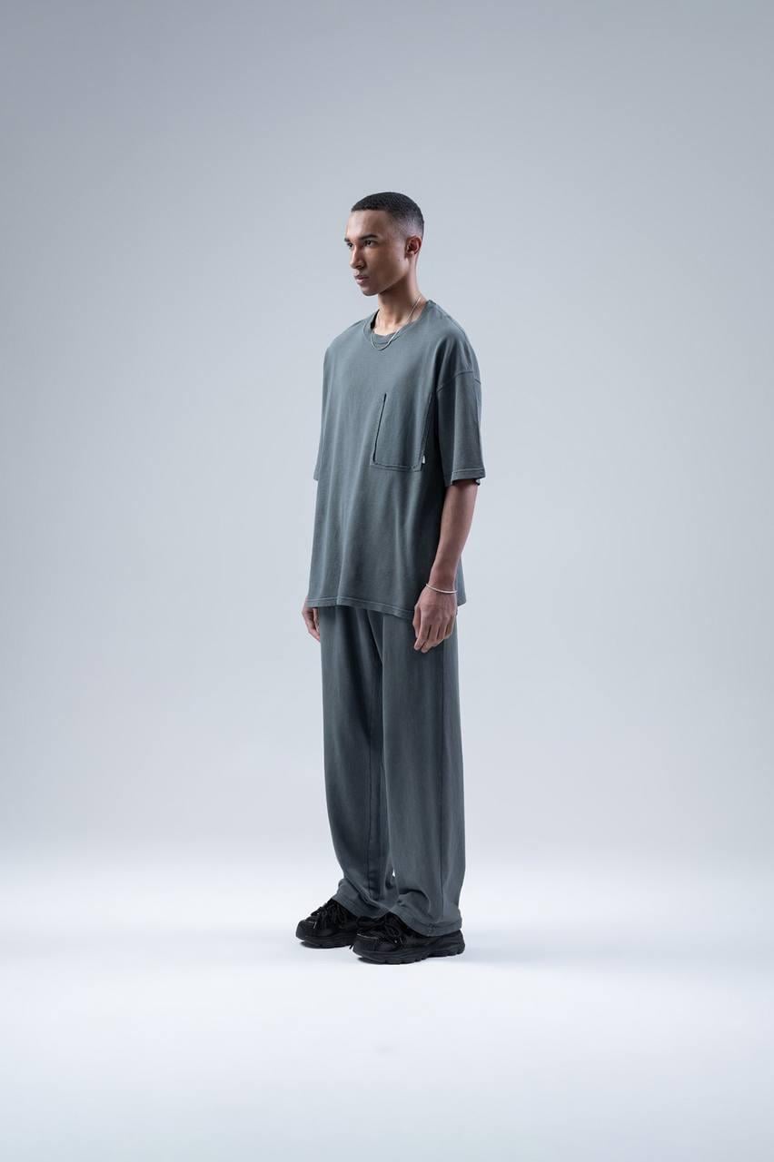 Gri Oversize Takım