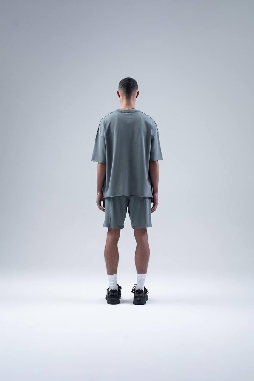 Gri Oversize Takım