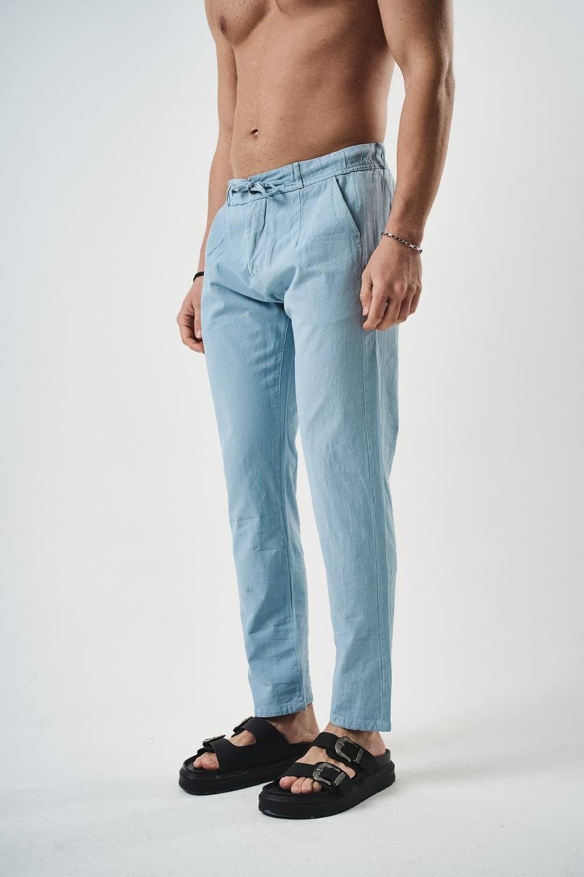 Krem Keten Pantolon