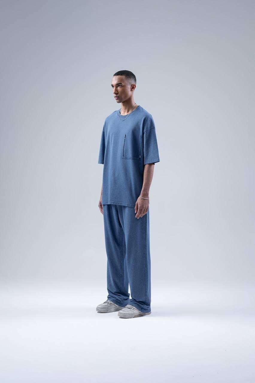 Mavi Oversize Takım