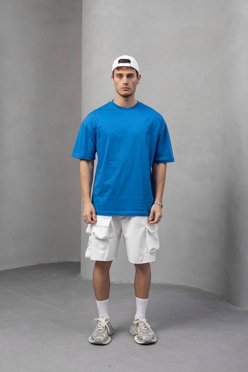 Mavi Oversize Tişört