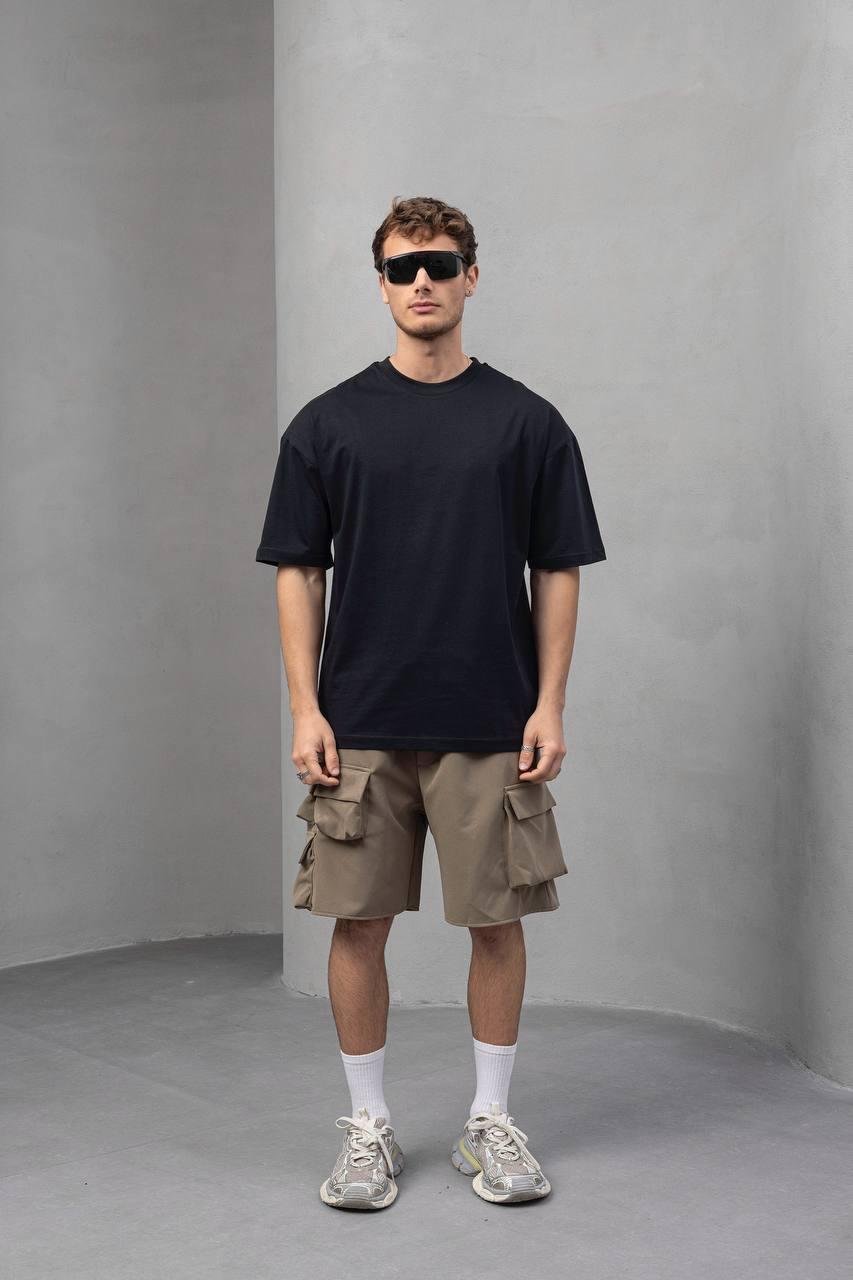 Siyah Oversize Tişört