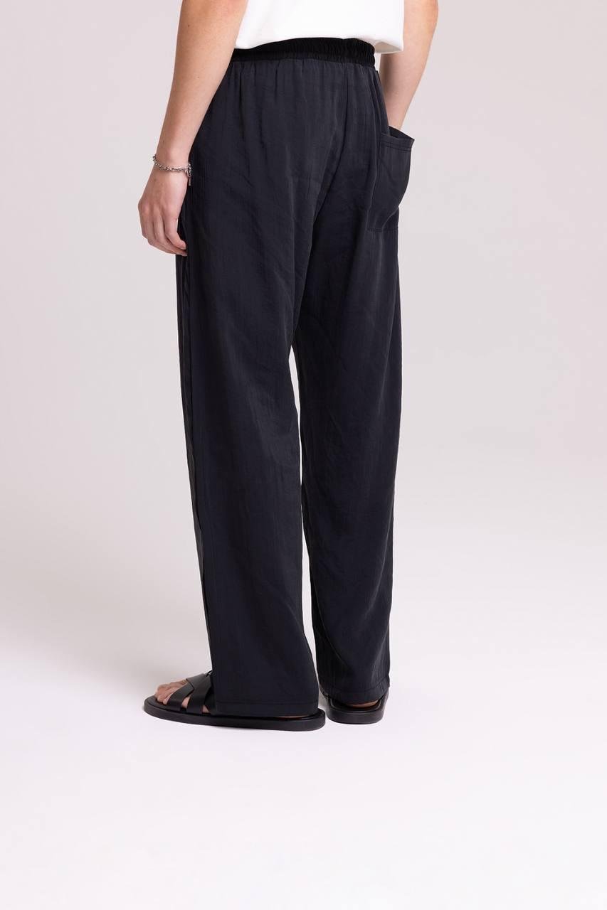 Siyah Trill Pantolon
