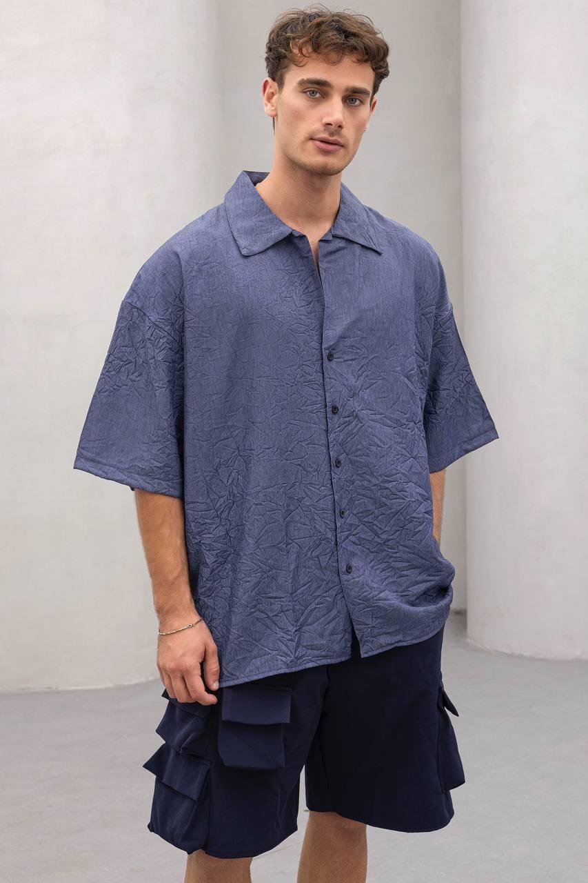 Trill Kumaş Oversize Gömlek