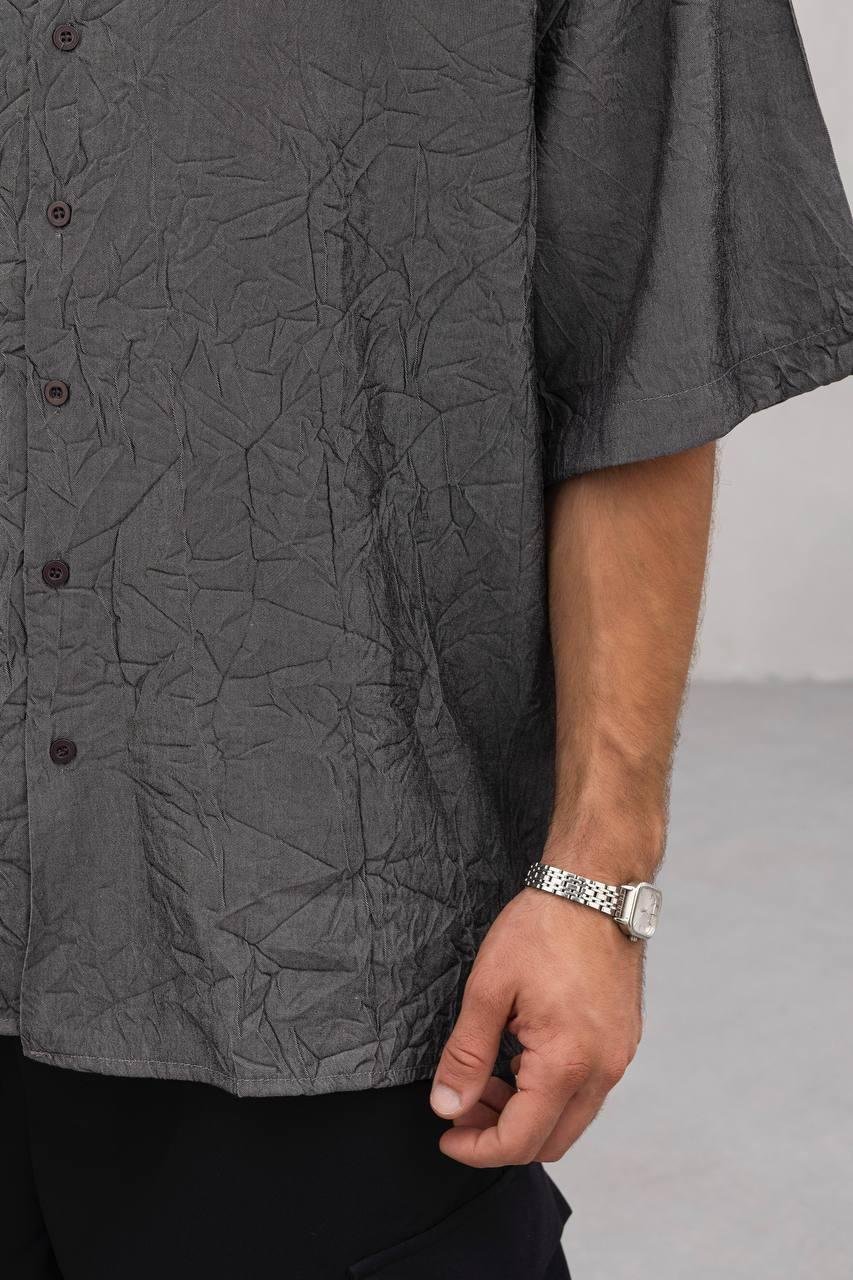 Trill Kumaş Oversize Gömlek