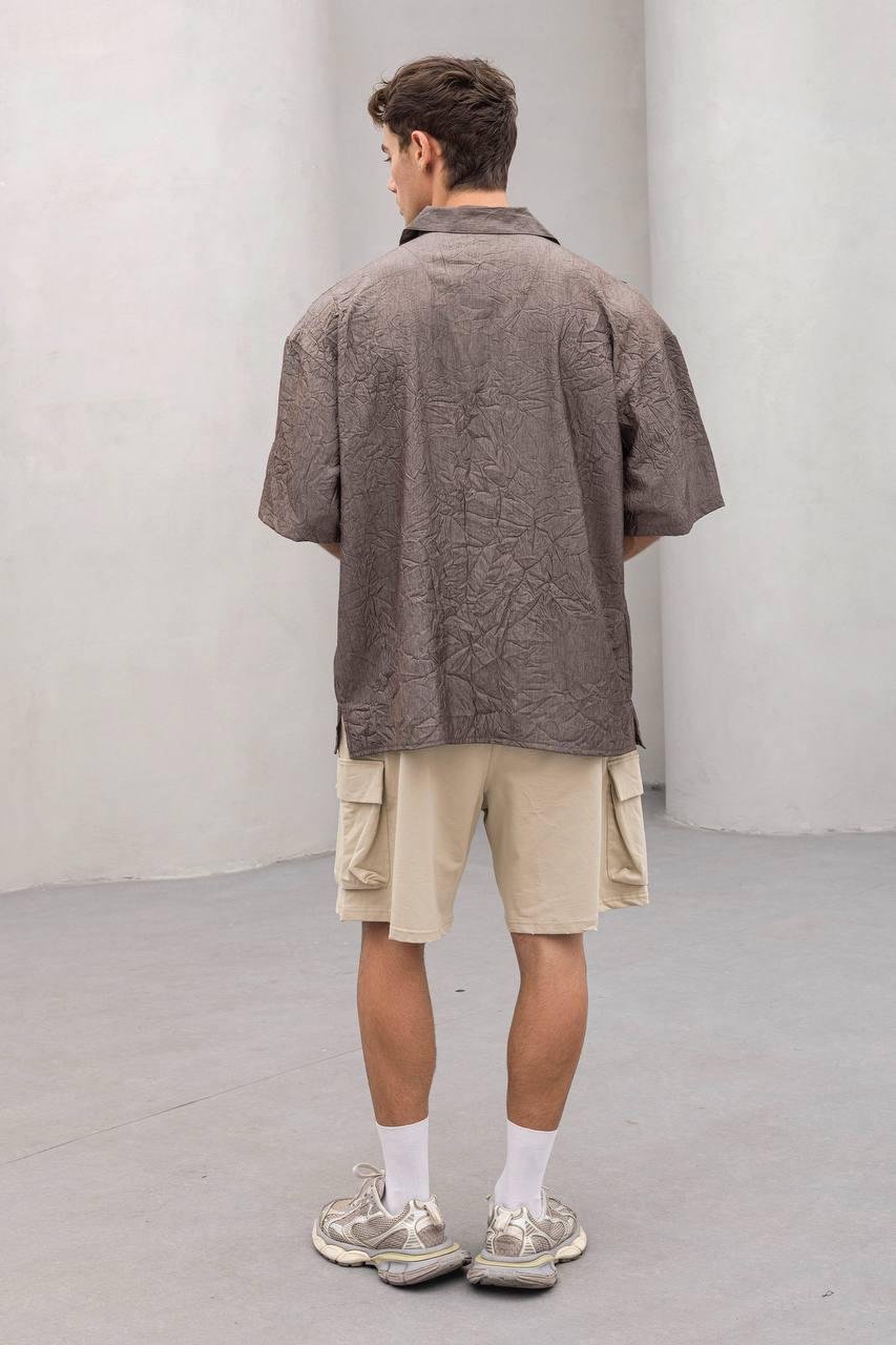 Trill Kumaş Oversize Gömlek