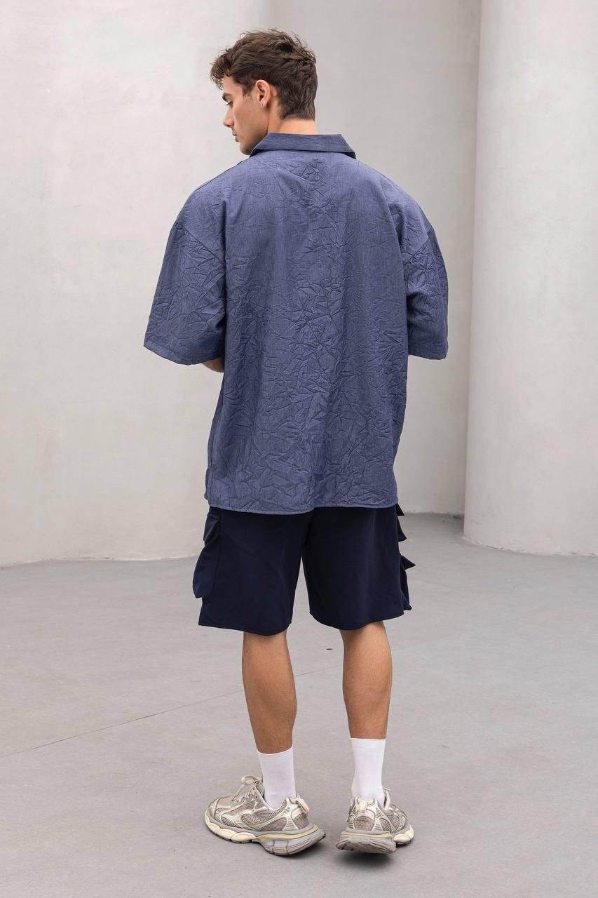 Trill Kumaş Oversize Gömlek