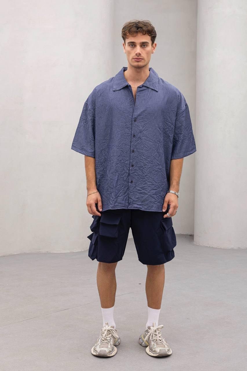 Trill Kumaş Oversize Gömlek