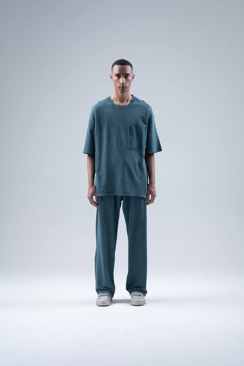 Turkuaz Oversize Takım