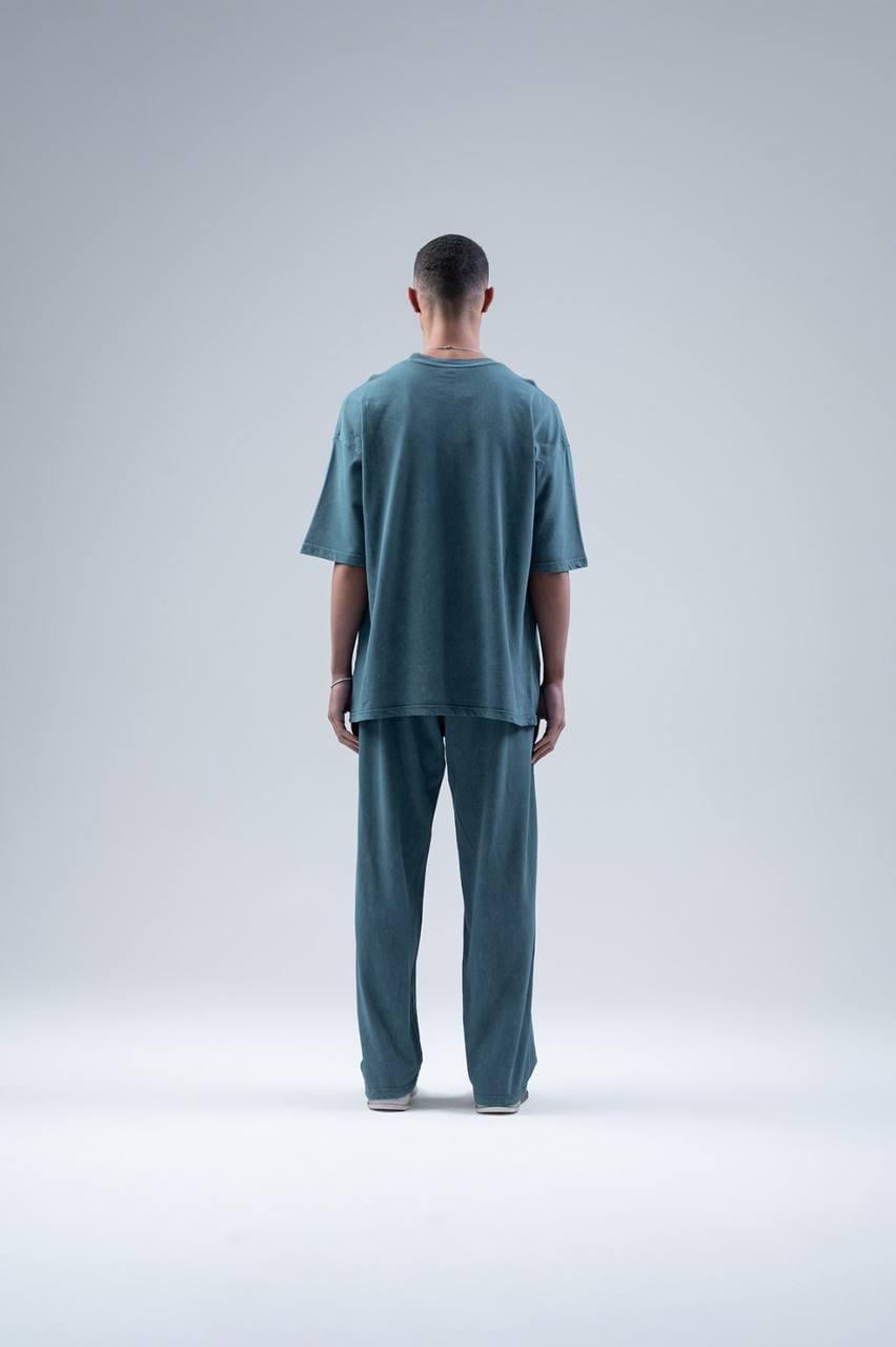 Turkuaz Oversize Takım