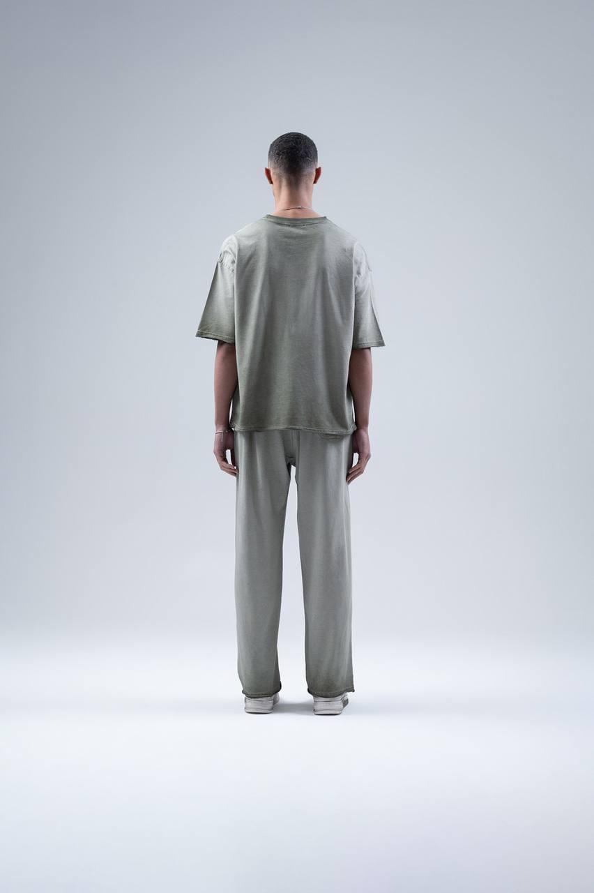 Yıkamalı Kumaş Oversize Takım