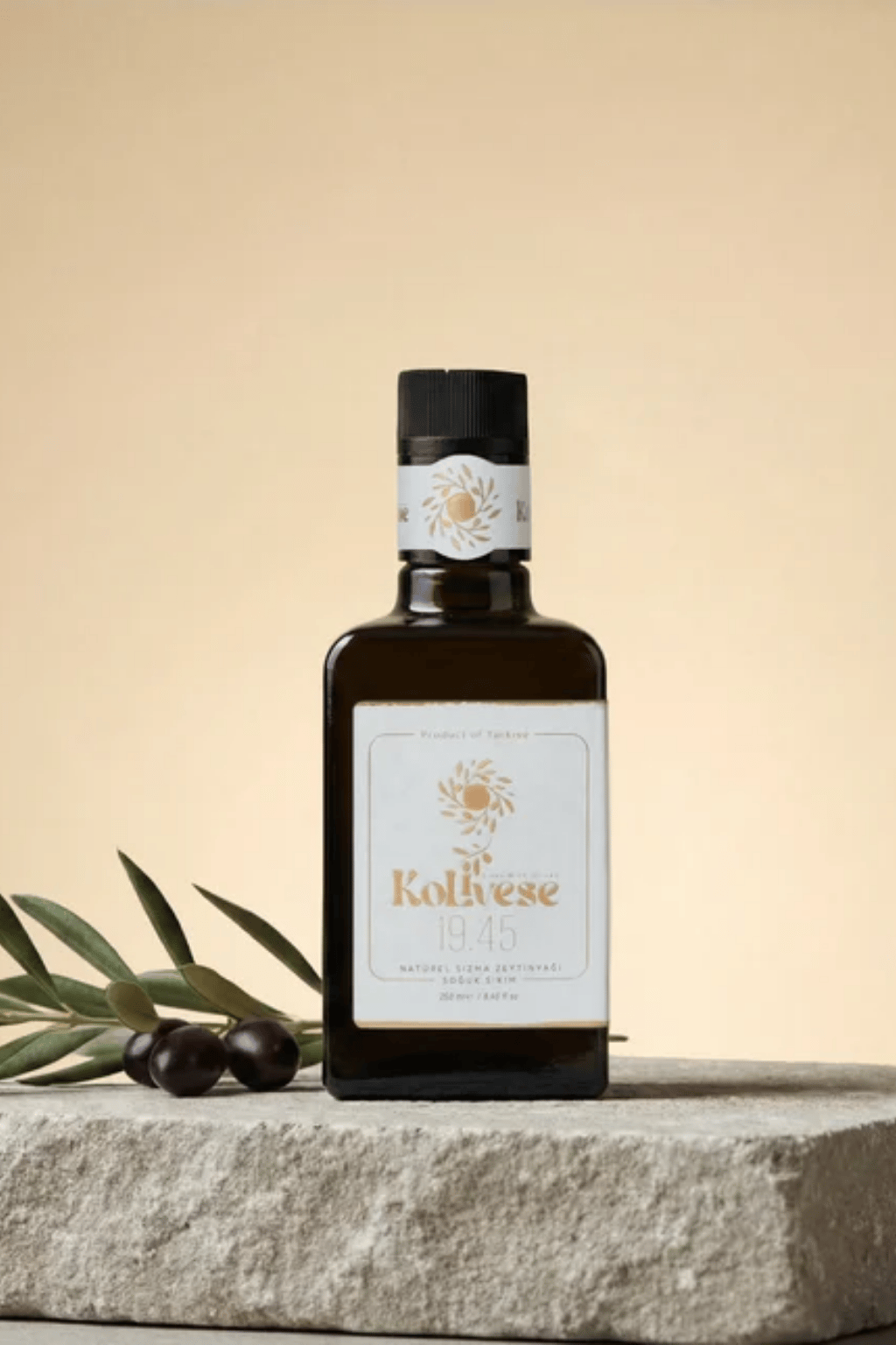 Kolivese 250 ml - Soğuk Sıkım Natürel Sızma Zeytinyağı 