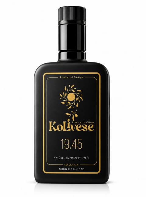 Kolivese 500 ml2 - Soğuk Sıkım Natürel Sızma Zeytinyağı 