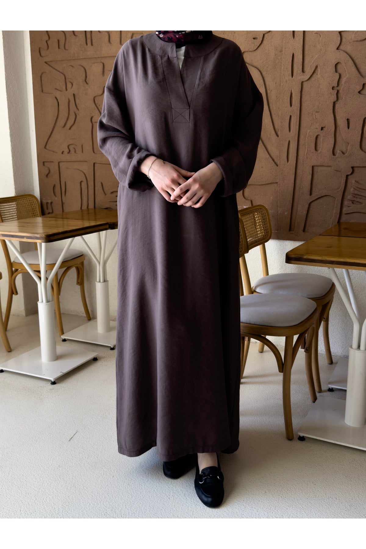 Tesettür Kadın Oversize Elbise