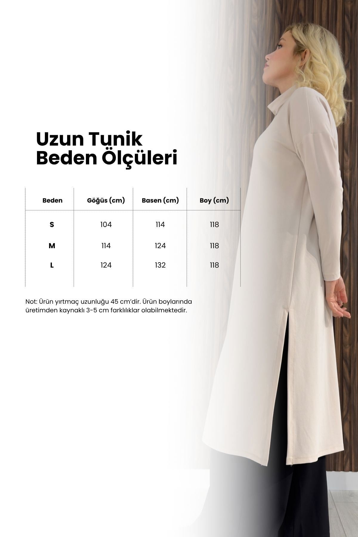 Tesettür Kadın Uzun Tunik