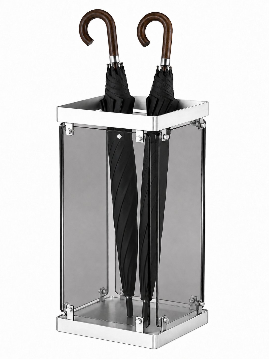 Bravia Gümüş Şemsiye Standı