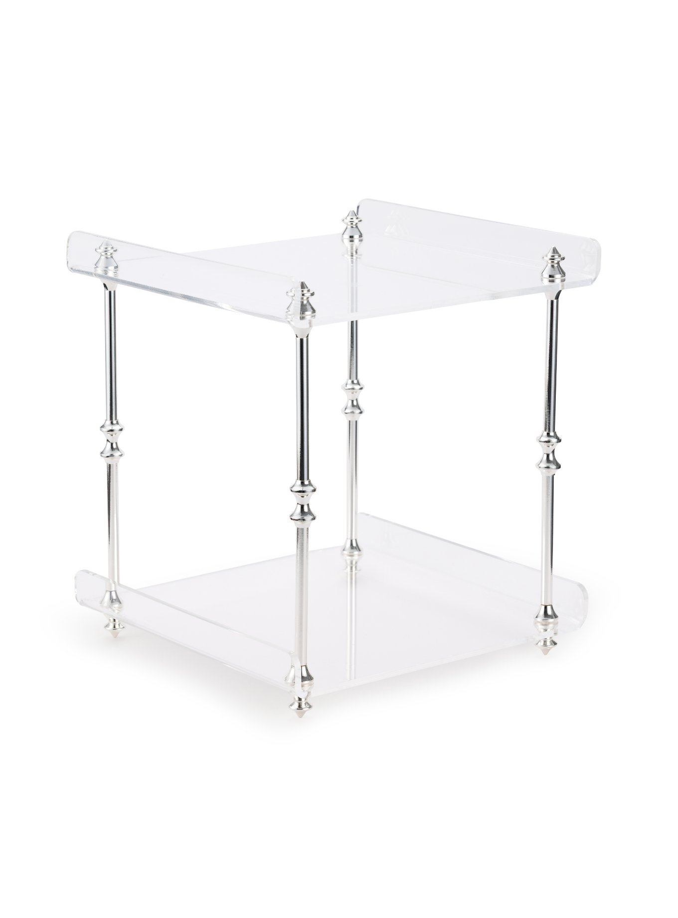 Espera Çift Katlı Gümüş Organizer