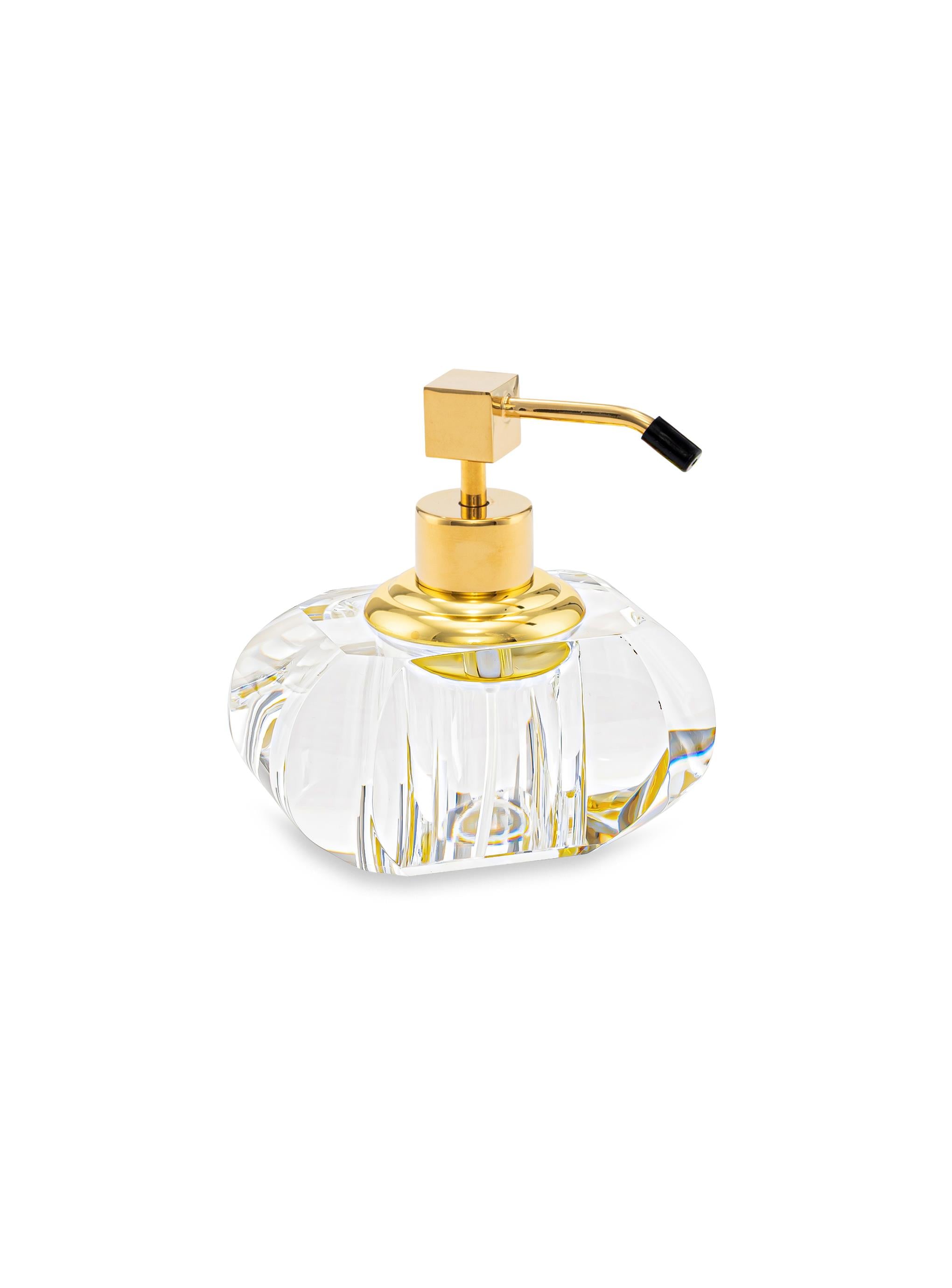 Myra Kristal Banyo Complete Set Gold - 7 Parça