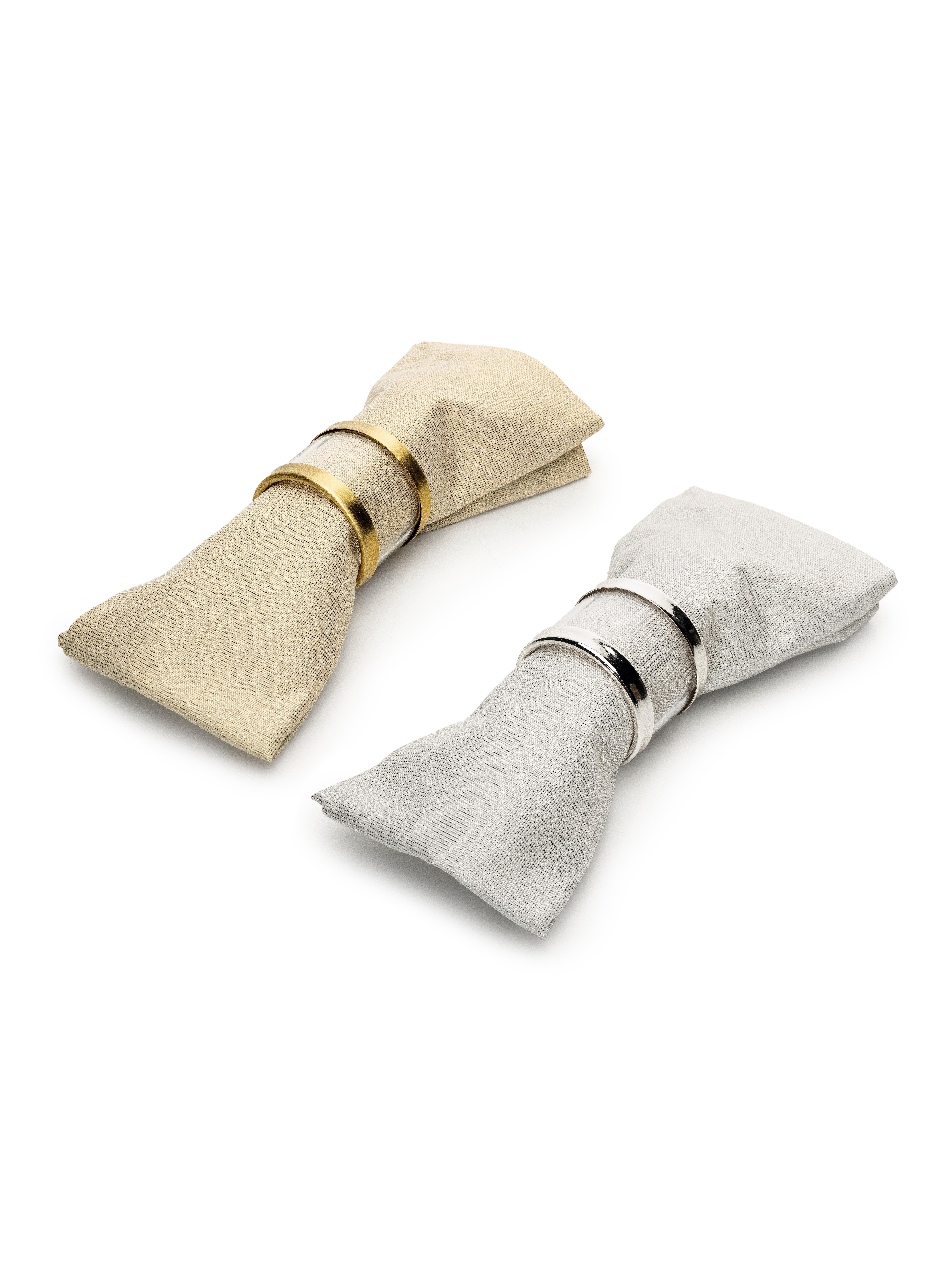 Pipe Gümüş Peçete Sorfa Halkası
