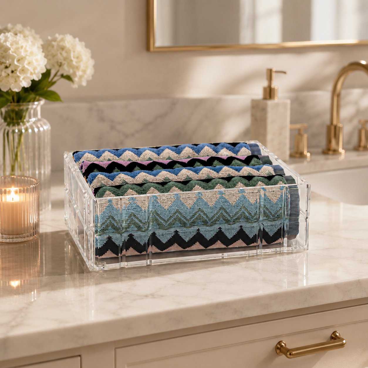 Qbella Kristal Kesim Organizer Large