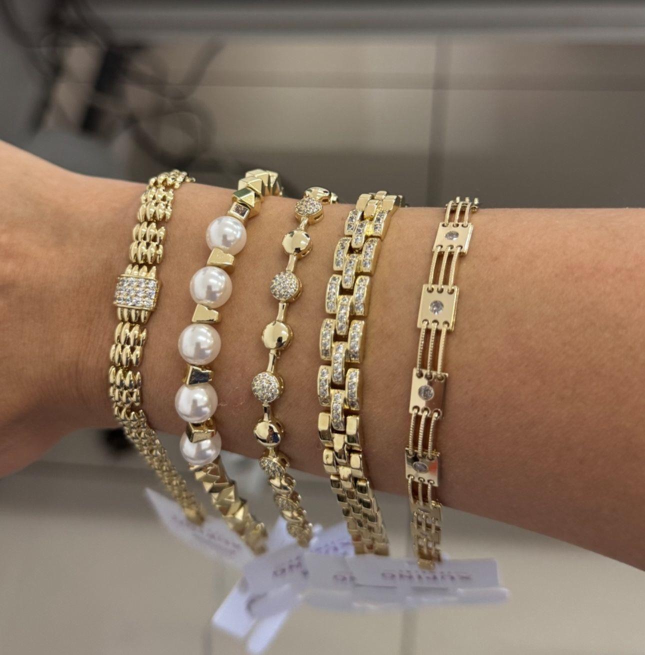 XUPİNG VİP ROLEX TAŞLI BİLEKLİK