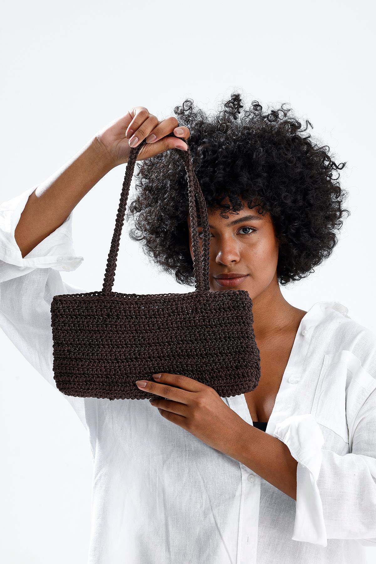 BUKA HANDMADE K.KAHVE ÇANTA