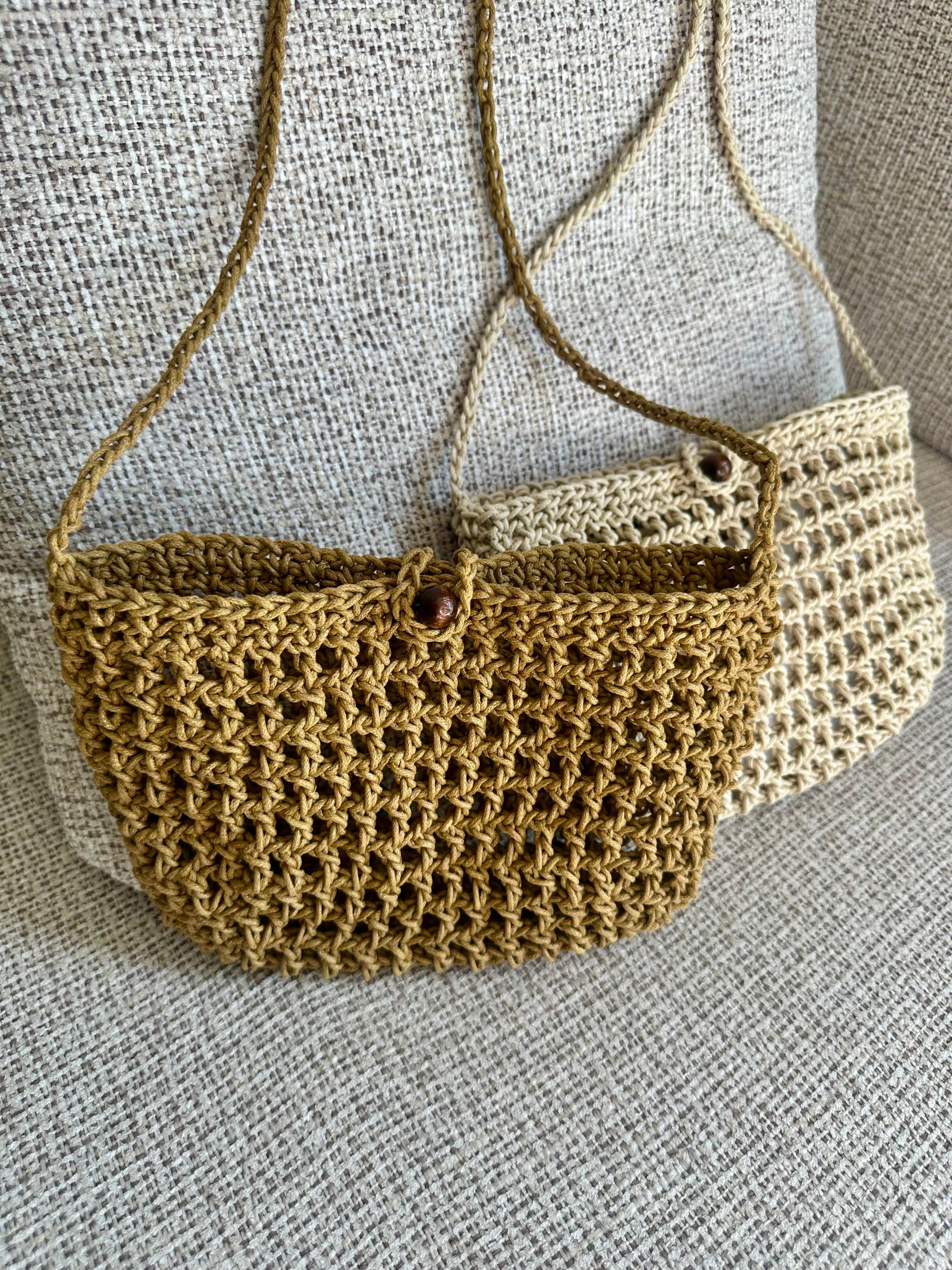 PERU HANDMADE ÇANTA KREM