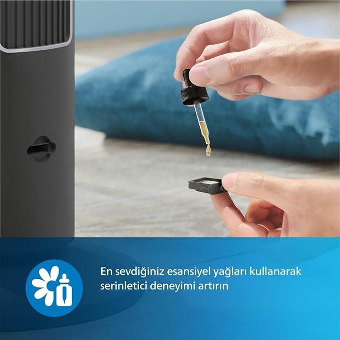 Philips 5000 Serisi CX5535/11 Siyah Kule Tipi Fanlı Vantilatör