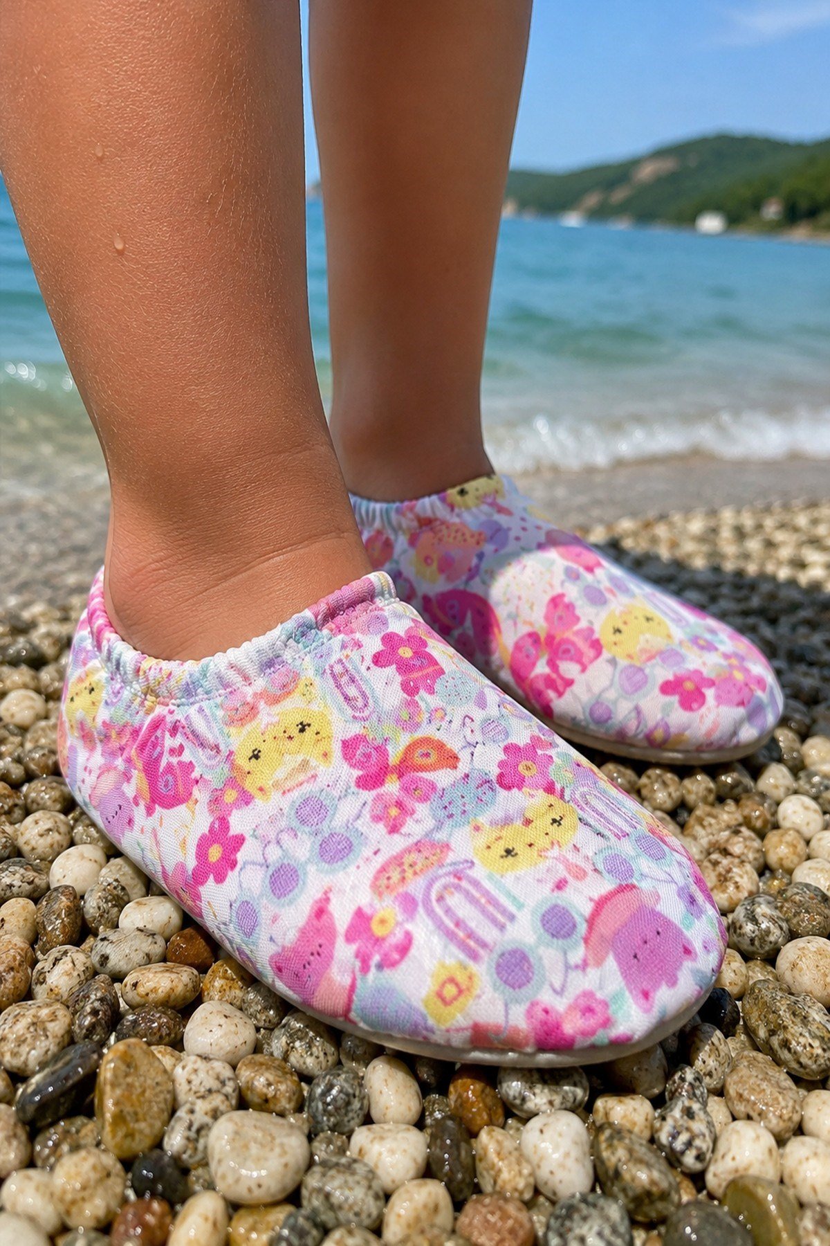 Dinamik Çocuk Unisex Kaydırmaz Taban Deniz ve Havuz Ayakkabısı 21-23/24-26