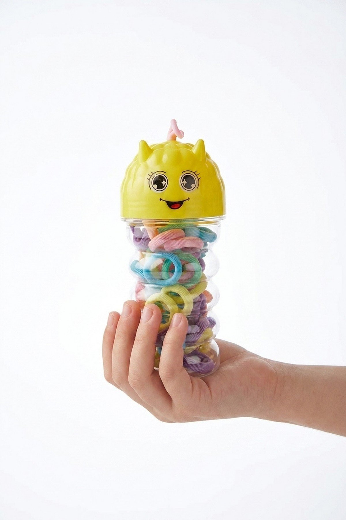 Kız Çocuk Saç Lastiği Seti Kutulu(12cm*5cm kutu boyu) Renkli Lastik Toka Seti Saç Aksesuarları Organizer Saklama Kutusu