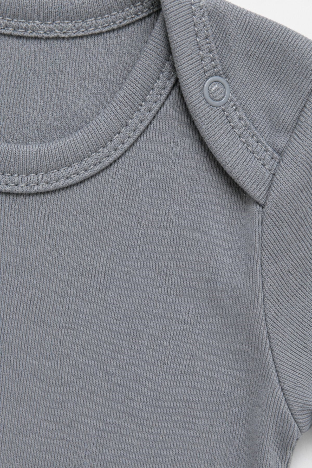 Unisex Bebek Kısa Kollu Alttan Çıtçıtlı Body %100Pamuk Basic Düz Renk Zıbın 0-12 Ay 1-4 Yaş