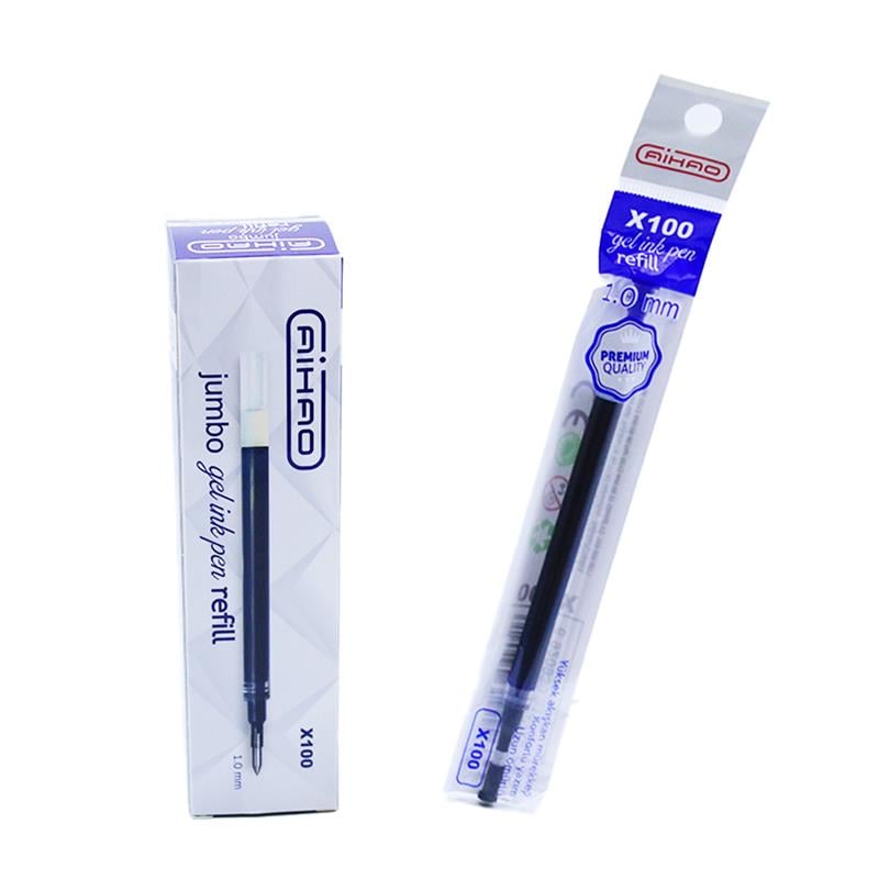 Aihao X100 Refil Jumbo İmza Kalem 8526 Mavi 24'lü Kutu