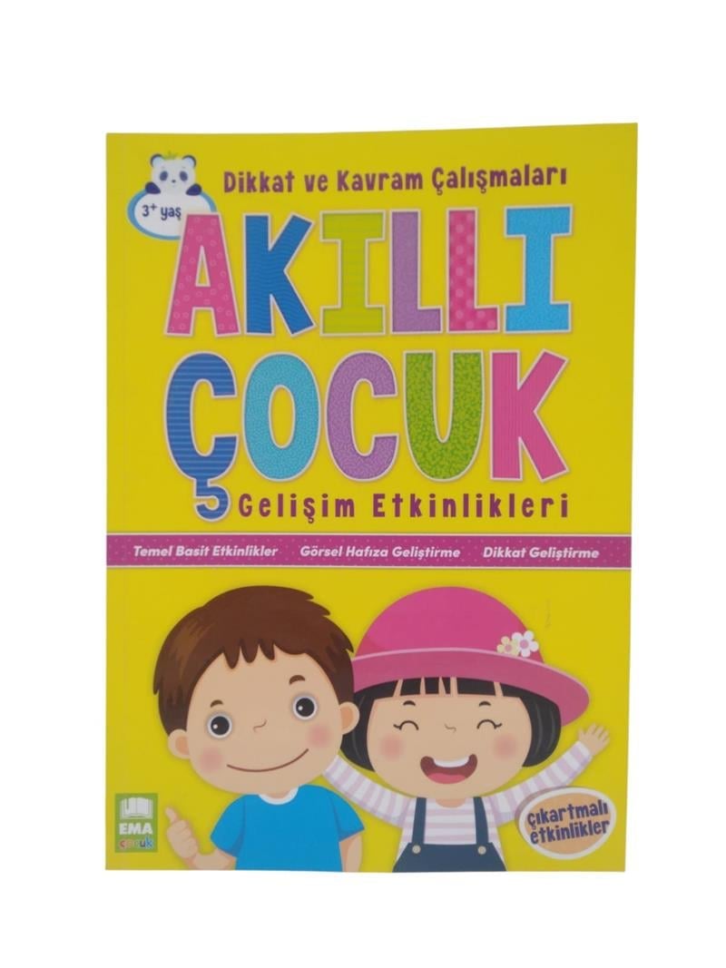Akıllı Çocuk Gelişim Etkinlik Dikkat ve Kavram Çalışmaları Ema Çocuk