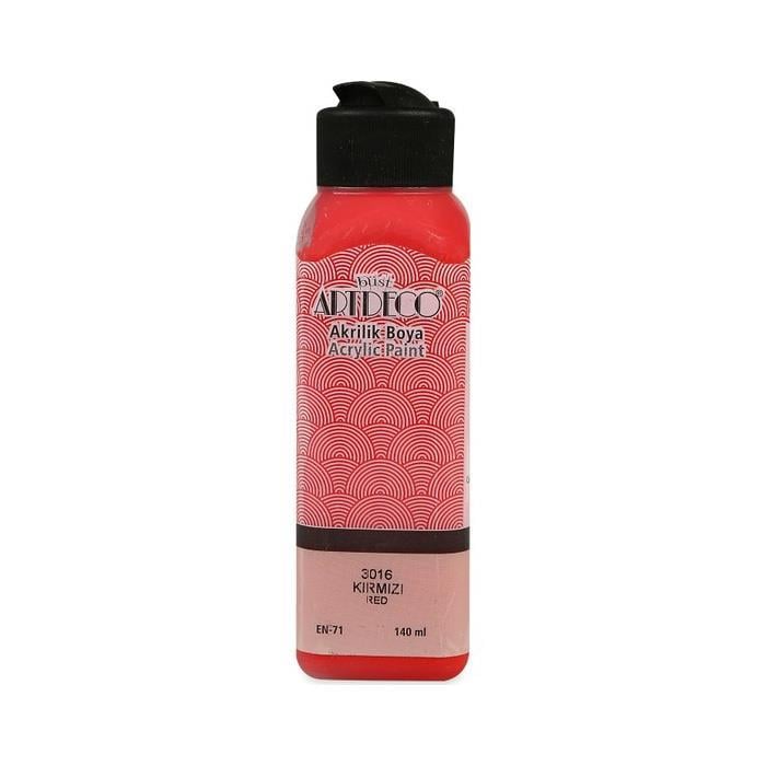 Akrilik Boya- Artdeco 140 Ml Kırmızı