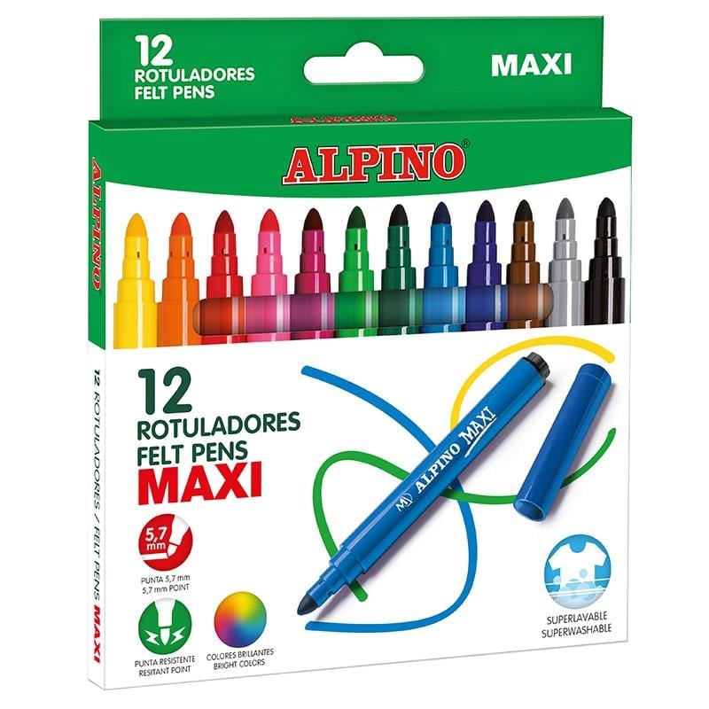 Alpino AR-06 Maxi Keçeli Kalem 12’li