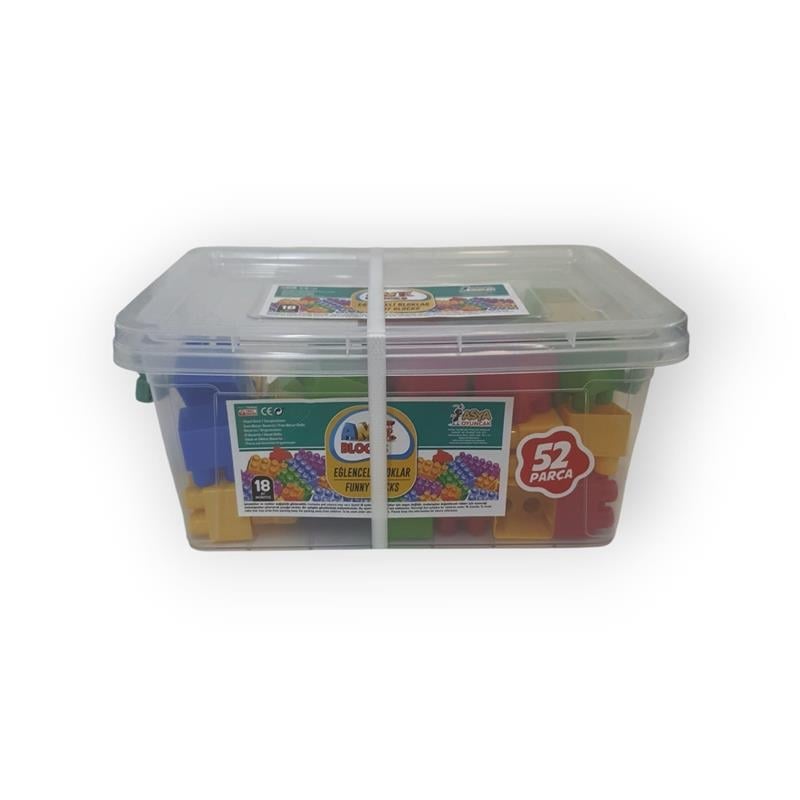 ANT BLOCKS EĞLENCELİ BLOKLAR ( FUNKY BLOCKS ) 52 PARÇA 