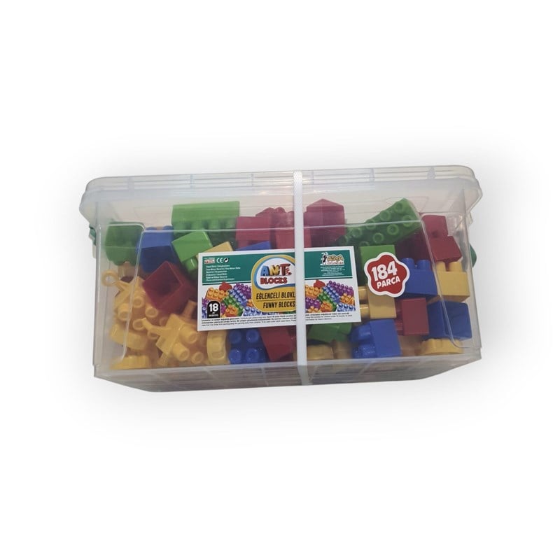 ANT BLOCKS EĞLENCELİ BLOKLAR ( FUNKY BLOCKS ) 184 PARÇA