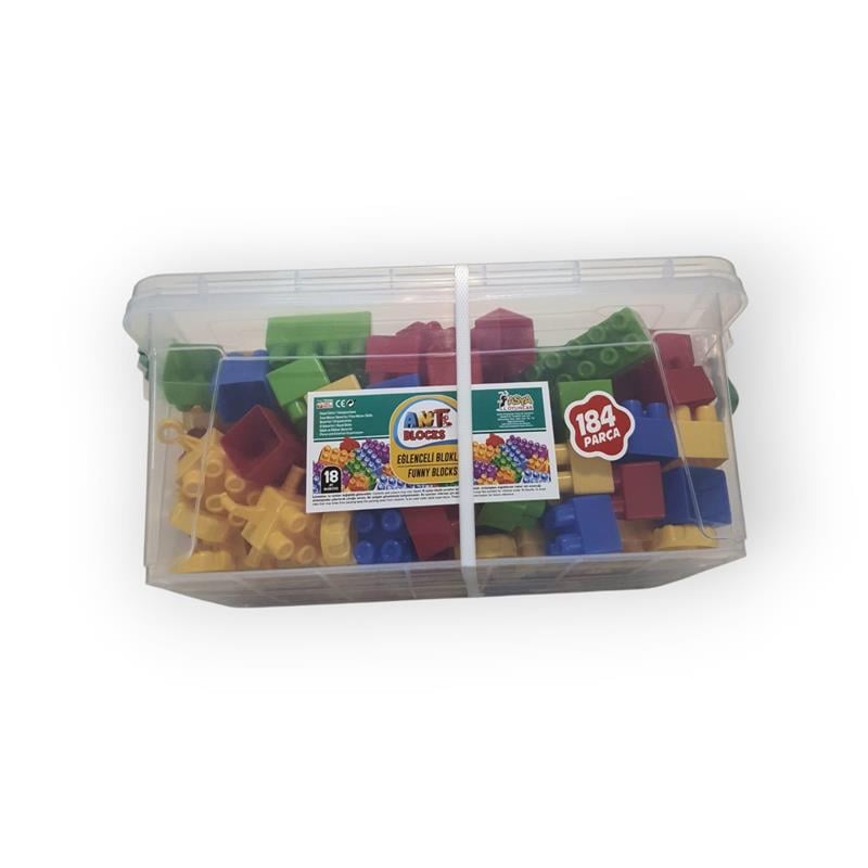 ANT BLOCKS EĞLENCELİ BLOKLAR ( FUNKY BLOCKS ) 184 PARÇA