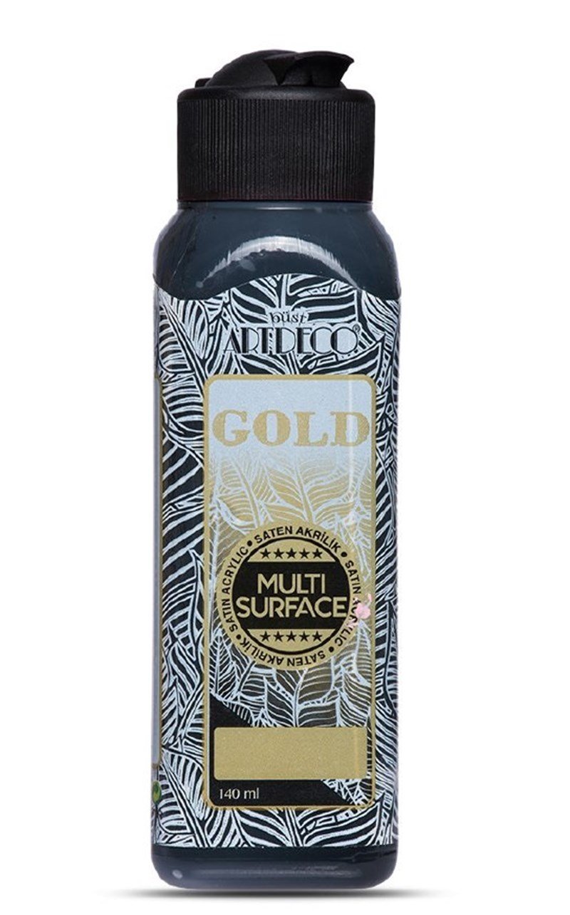 Artdeco Akrilik Boya 140ml Gold Multi-surface Siyah