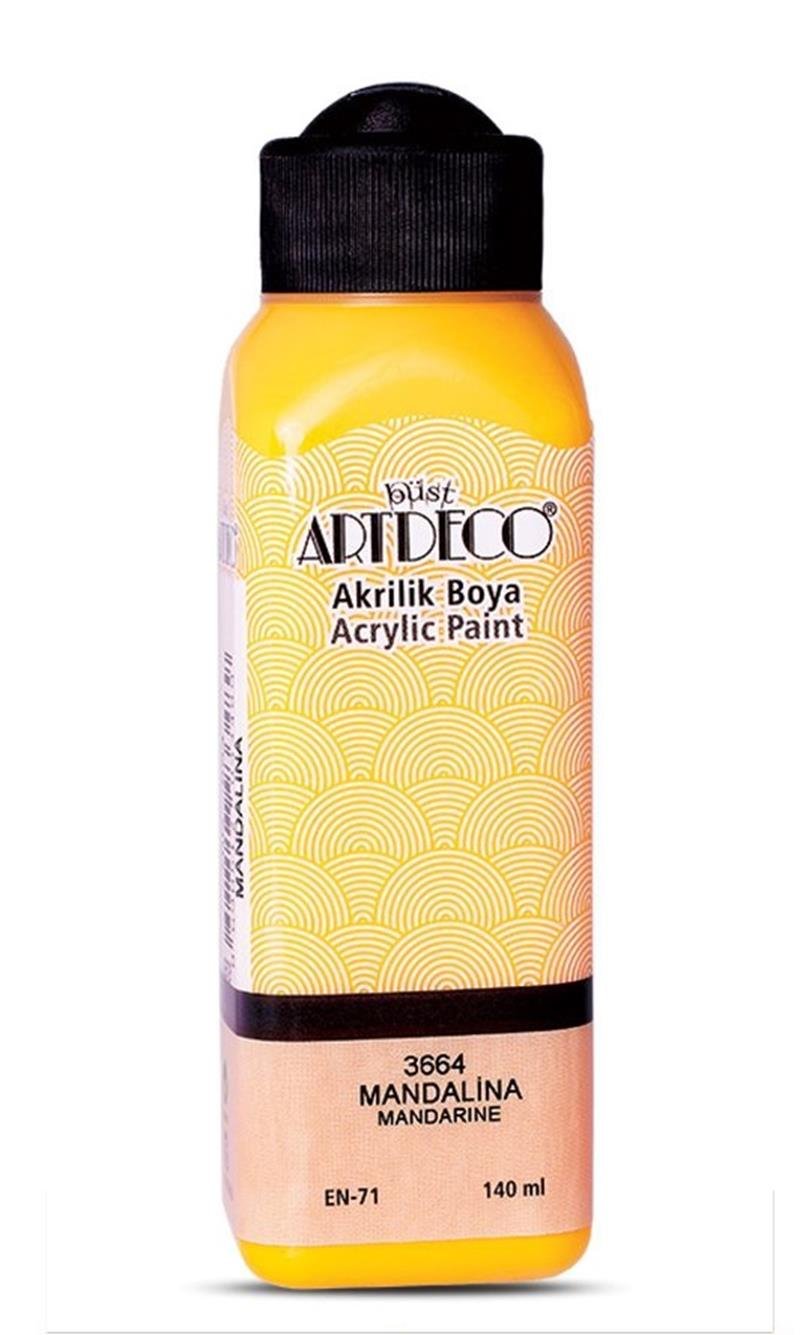 Artdeco Akrilik Boya 140ml Mandalina