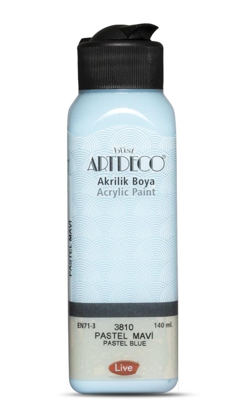 Artdeco Akrilik Boya 140ml Pastel Mavi 3810
